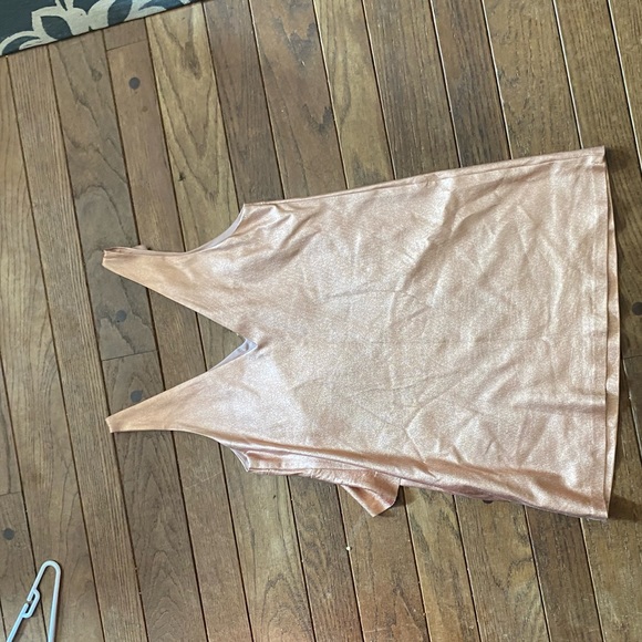 Zara Metallic Ruffle Mini Dress - Picture 5 of 6